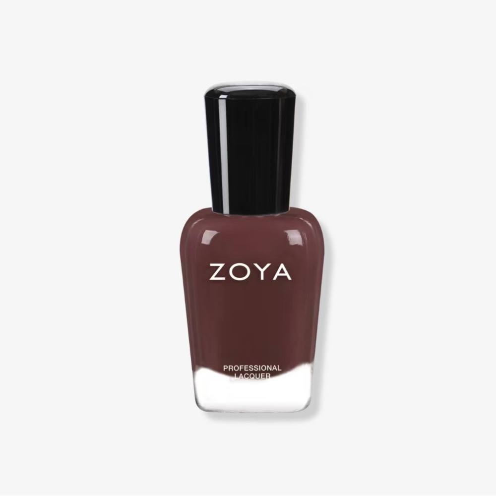 Zoya Professional Nail Polish Laquer In Shade Ryder Redwood Brown Full Size